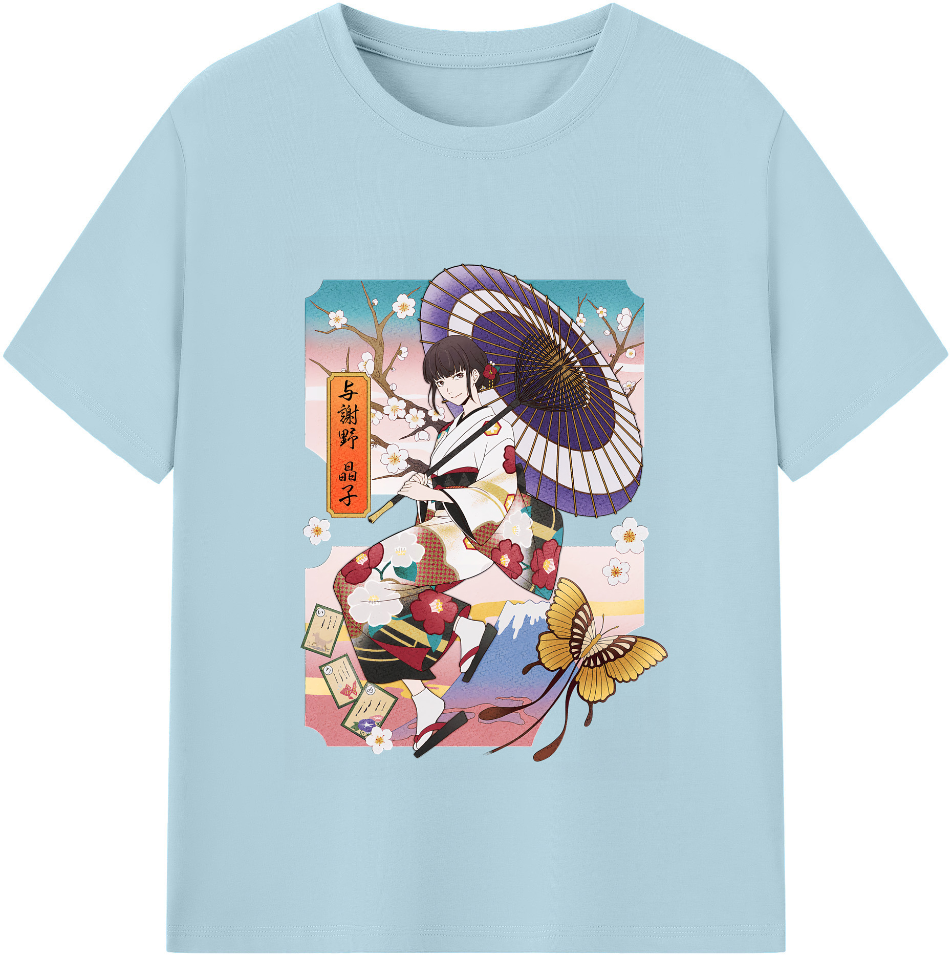 （画像用） 文豪ストレイドッグス Bungo Stray Dogs 綿100％半袖Tシャツ（フロントプリント）